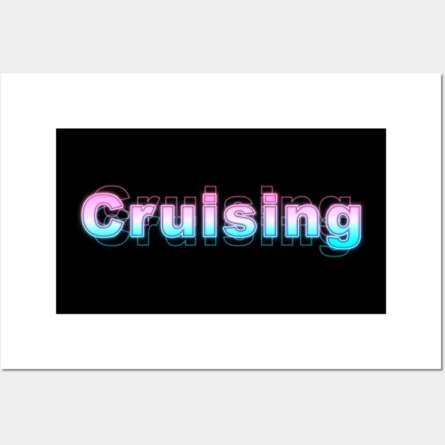 Cruising Wall Art by Sanzida Design